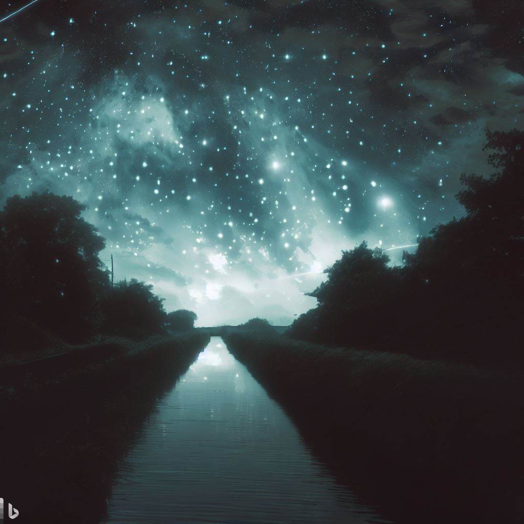 ciel étoilé canal du midi